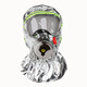 Zhunhang fire mask 3C certified fire-proof, smoke-proof gas mask, fire escape mask, filter-type self-rescue respirator, shawl style, thickened filter-type respirator