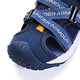 Under Armor Children's Men's and Women's Sandals Summer Baotou Beach Shoes Breathable Non-Slip Soft Sole Sports River Shoes 2421506 Navy Blue 34