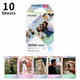 FUJIFILM INSTAX Polaroid Mini Lace Photo Paper Mermaid Tail 10 photos mini9/10/11/12/40/90/99/evo models suitable for printing