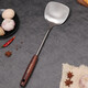 Jidaocook304 spatula household kitchen cooking spatula colander wooden handle kitchenware set food grade thickened 304 stainless steel spatula