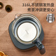 Chigo tea boiler, health kettle, thermal insulation, integrated spray-type black tea steaming tea kettle, steam electric boiling water, scented tea health kettle, fully automatic multi-functional tea kettle, constant temperature kettle, double filter model 1.3L