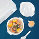 Camellia microwave steamer heating bowl lunch box steamer steamer lid artifact special household rice steamer rice cooker hot selling recommendation #microwave steamer 1.0L