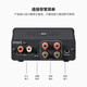 FOSI AUDIO V3 desktop mini pure post-stage digital power amplifier HIFI fever-grade high-power 2.0 channel small wired household portable power amplifier black 48V/5A power adapter