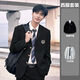 Xingsuyao (xingsuyao) DK uniform suit suit men's college style small suit jacket Japanese retro jk student graduation class suit + shirt + tie + badge + trousers XL