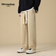 
MMOPTOP American straight-leg pants men's spring and summer retro loose casual sports trousers MA5A9903KK Khaki 4XL