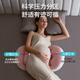 Tomibaby Pregnancy Pillow Waist Support Side Sleeping Pillow U-shaped Side Sleeping Pillow Support Abdominal U-shaped Side Sleeping Pillow Special Pregnancy Pillow Supplies Romantic Blue