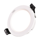 NVC lighting led downlight ultra-thin embedded high-power 9 watt 12w18w household ceiling spotlight hole light (cost-effective model) (opening 14.5-15CM) 15W warm