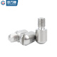 Guwanji 304 acero inoxidable GB831 Pon cilíndrico de ritmo cilíndrico Pon cabeza sin cabeza Piñón de colección completa del eje del eje del tornillo