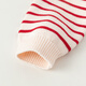 David Bella children's sweater cardigan spring and autumn girls pure cotton striped sweater baby girl top