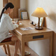 Lin's home solid wood desk study desk primary school student desk writing desk computer desk European desk home furniture PK1V
