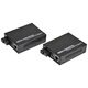 HAOHANXIN Haohanxin Gigabit single-mode single fiber fiber optic transceiver Gigabit photoelectric converter black pair Gigabit single-mode single fiber (small power supply) pair