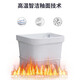 Chengnai mop pool basin ceramic mop pool floor drain drain floor mop pool balcony large sink rectangular small bathroom 40 cm flat mouth automatic drainage