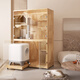 Cat villa solid wood cat cage cat cabinet can hold smart cat litter box household cat nest cat climbing frame cattery can be customized XT03 sky corridor height 185*width 120cm depth 70cm