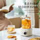 Le Stew health pot mini health cup electric stew cup office tea kettle tea maker small one-person flower tea kettle kettle electric tea cup heating coaster stew pot all-in-one 1L smart model (glass lid) If you purchase more than 10 units, you can contact customer service to exchange for a gift box
