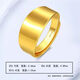OIDSG Lao Phoenix 999 solid gold pure gold ring for men and women, classic glossy, fashionable and versatile gold pigment ring ring, free wide gold 9999 glossy live mouth Lao Fengxiang's same style, 7.8 grams, will be sold for 16999, Lao Fengxiang's same style