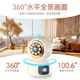 Bifixia Intelligent AI Home Surveillance Camera 800W Ultra-High Définition DIALOGUE RÉSILOLOGUE TÉLÉPHONE MOBILE MOBILE WIFI Vision nocturne intérieure sans angles morts [Dual Camera 4G Recharge gratuite] Aucun réseau disponible + carte vidéo en boucle de 30 jours