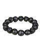 DRJEFUN Xinjiang carbonaceous precious metal meteorite raw stone bracelet natural cosmic meteor fall iron sulfide conformable bracelet fidelity No. 40
