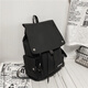 Kangaroo Backpack Men's Large Capacity Travel Backpack Water-Repellent Business Computer Bag Junior High School High School College Student Male and Female School Bag Black