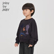Jnby by JNBY Jiangnan Buyi children's sweatshirt autumn 1N8410700 011 carbon black 165cm (adult)