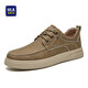 Hailan Home (HLA) Herrenschuhe lässige Lederschuhe Herren-Arbeitschuhe Haagzm1aca0036 Brown 41