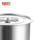 Helper Extra Thick 304 Stainless Steel Seasoning Jar with Lid Flavor Cup Seasoning Cylinder Commercial Seasoning Jar Buffet Seasoning Box Jar Thickened Seasoning Cylinder 12cm