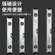 LSNUO strong magnetic level high-precision leveling instrument tool mini small strong magnetic level anti-fall solid cast aluminum measuring ruler professional grade strong 8 magnetic strips 600mm