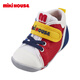 MIKIHOUSE Shopping mall same style Japanese-made double-layer mesh summer breathable toddler sandals for boys and girls, non-slip and breathable, red and yellow, one section 12 (suitable for feet 11.5cm long) one section