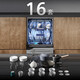 Siemens 16 sets of large-capacity independent dual-purpose dishwasher, intelligent dehumidification and drying, 96h storage SJ23HI88MC