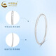 China Gold (CHINA GOLD) PT950 platinum starry bracelet for women new pure platinum Valentine's Day birthday gift for girlfriend and wife PT950 platinum starry bracelet about 7.8g