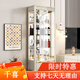 Huanbao Laoshu Italienisch minimalistischer Doppeltüre Weinkabinett bemaltes Wandkabinett Wohnzimmer Aufbewahrungsschrank Leicht Luxus einfaches Essen Sideboard 1098#1,4 Meter lang
