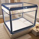 Antarctic anti-fall mosquito net for home use 2025 new installation-free bedroom yurt baby mosquito net frame 1.8x2m bed curtain sapphire blue suitable for 1.8 beds 180*200*170cm