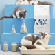 NetEase carefully selected cat litter mix cat litter formula newly upgraded mixed four-in-one 2.5kg bentonite sand tofu 19.99Jin Jin equals 0.5kg (family stocking) (damage will be rejected directly for replacement) Milky fragrance lll