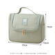 Wozun cosmetic bag for women 2024 new high-end toiletry bag large capacity portable waterproof travel cosmetic storage bag beige with hook for hanging