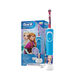 Oral-B electric toothbrush children's electric toothbrush protects cute teeth, plays in ice and snow, repels dental plaque D100, ice and snow set d12