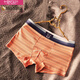 Modal Hombres de alta gama Alta de alta gama Pure Cotton de cuatro esquinas Boxer Shorts Boy Bottoms Sports Sports Sports Pantalones 6195 Black Blue Beige 3 M Peso 80-100 Jin [Jin iguala 0.5 kg]