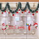 Shicai New Year Decoration Color Strips Pendant 2026 Year of the Horse Window Store Indoor Latte Art Pendant Shopping Mall Atmosphere Scene Layout