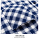 Camisa de manga larga de algodón puro yUnting Spring y Autumn New No-Iron and Fur-Furniture Business y casual de mediana edad y jóvenes a cuadros Camisa gris gris cuadrado DM841 43 (sugerido 170-185 Jin [Jin equivale a 0.5 kg])
