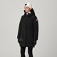 加拿大鹅（Canada Goose）Toronto 女士派克大衣户外休闲外套大鹅羽绒服 经典升级 1049W 381 黑色/黑色 S