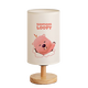 创京懿选loopy小夜灯情侣露比卧室床头海狸可爱卡通创意小台灯礼物灯 YJR3892海狸-暖光3瓦-LED灯 按钮开关_内扁插
