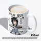 Маленькая немой и полная носков вокруг династии позднего Мин, Q Версия Creative Mug Cup Cup Cartoon Dornments DD1283, полная изысканной кружки носков