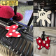 GIOIO suitcase sign boarding pass luggage sign suitcase tag cartoon cute bow luggage check-in boarding [Sunflower] [Pendant] [Bagge sign] [Blocking pass]