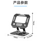 Nuoyu Metal Mobile Phone Stand Desktop Live Broadcast Bedside Lazy Stand Foldable Rotatable Portable iPad Tablet Universal Support Stand Internet Celebrity Watching TV Portable Tablet Rotatable Alloy Metal Stand-Silver