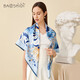 
Gem butterfly silk scarf mulberry silk double-sided scarf shawl for girls' mother's birthday gift box/Huajian Manxue 1