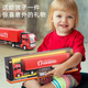 Enbe family children's toy car 3-6 year old boy large alloy container truck engineering vehicle simulation car model birthday gift