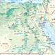 埃及地图册 中外文对照 地图上的埃及 地理、历史、主要城市、旅游资源，足不出户，走遍世界。旅游，出行规划工具书。