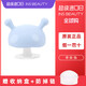 Mombella (mombella) small mushroom teether baby chewing gum baby anti-eating hand artifact to soothe oral appetite period 0-3-6-8 months and above with security code light blue