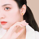 Chao Acer 18K gold crystal earrings for women’s birthday gift to Jian Jingtong EEK36500087 single model