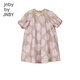 Jnby by JNBY Jiangnan Buyi Kinderbekleidung Baumwolle bedrucktes Kurzarmkleid lässig und bequem Sommer Mädchen und Kinder 1O4G13940 690/Sonstiges Puder 100 cm