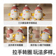 汇乐玩具（HUILE TOYS）4合1小火车拖拉滑行学步车婴幼儿益智早教电池玩具摇摆鹅生日礼物 摇摆鹅二代-鹅妈妈1只+鹅宝宝3只