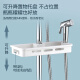 Larsd shower set square spray gun shower set full copper body faucet supercharged shower set F816